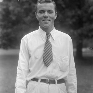 Unidentified North Carolina State 4-H Council officer from 1932