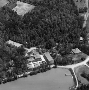 Aerial view of the Betsy-Jeff Penn 4-H Educational Center