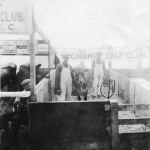 Catawba County Calf Club's NC State Fair display