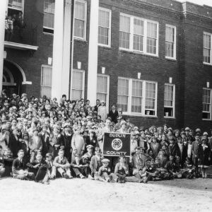 Duplin County 4-H Club rally being held on March 9, 1929