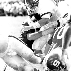 Stan Fritts during an N. C. State football game
