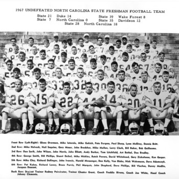 1967 undefeated North Carolina State freshman football team