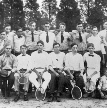 Tennis Club group portrait, 1920s