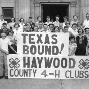 Haywood County 4-H Club participating in an exchange program with Texas
