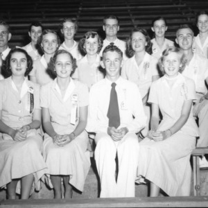 State 4-H Honor Club, new members, 1952