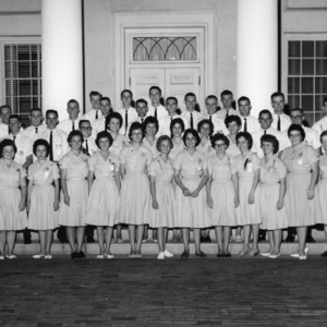 New 4-H Honor Club members on July 24th, 1962