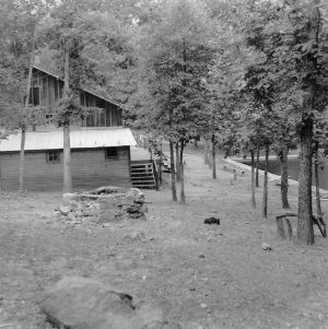 Swannanoa 4-H Camp buildings and swimming pool