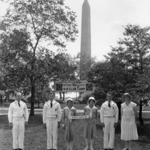 North Carolina delegation attending the fifth 4-H Club Camp Washington, D.C., June 17-23, 1931