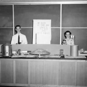 Surry County 4-H Club poultry production demonstration team, 1957