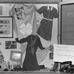 4-H archives exhibit in the Scott Building at the North Carolina Fairgrounds during the North Carolina State 4-H Club Congress, July 1976