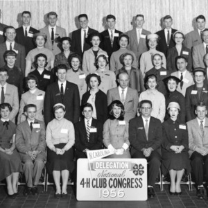 North Carolina delegation attending the National 4-H Club Congress