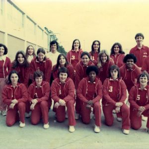 1974-1975 N.C. State University women's basketball team