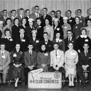 North Carolina delegates attending the National 4-H Club Congress