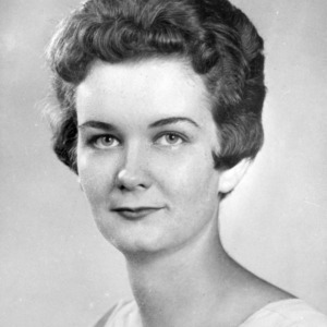 Bertha Lois Ray, a member of a 4-H clothing program