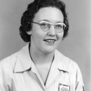 Jean Mahaffey of Haywood County, North Carolina, 1957