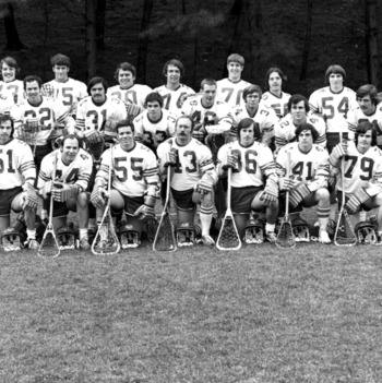 N. C. State  lacrosse team group photo, 1973