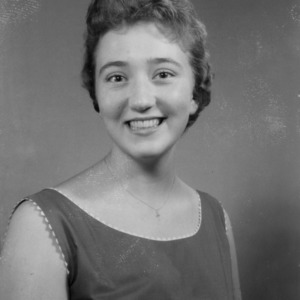 Mary Sink of Davidson County, North Carolina, a 4-H club member and dairy winner