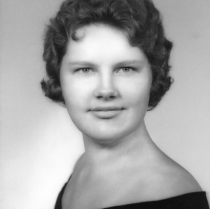 Brenda Creech of Vance County, North Carolina, 1962