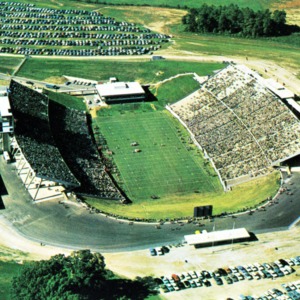 North Carolina State University's Carter Stadium photographic postcard