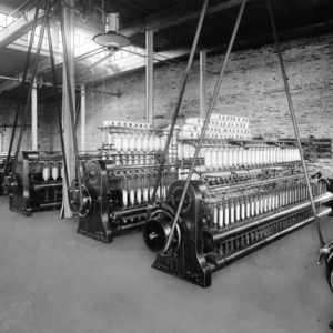 Roving machines on the second floor of Tompkins Hall