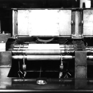 Detail of textile machine
