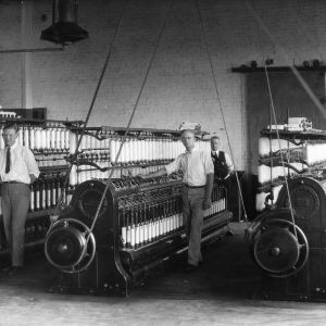 Tompkins Hall textile roving engine