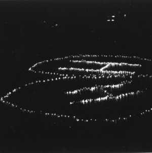 4-H Honor Club conference candlelight ceremony, 1950