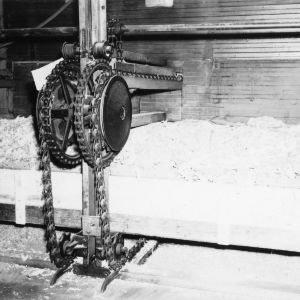 Machinery for use with cured tobacco leaves, 1940