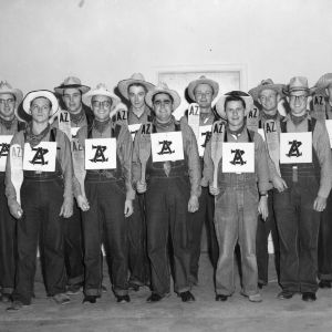 1945 members of Alpha Zeta, the agricultural honor society