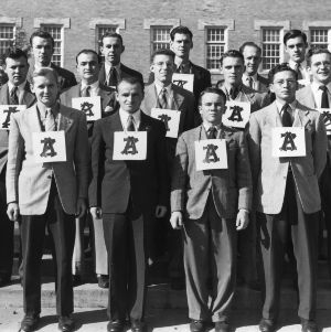 1946 spring class of Alpha Zeta, the agricultural honor society