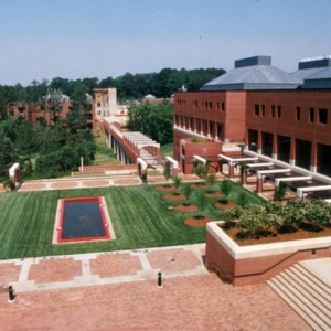 College of Textiles during construction on Centennial Campus