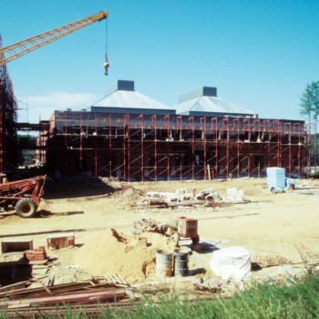 College of Textiles construction on Centennial Campus