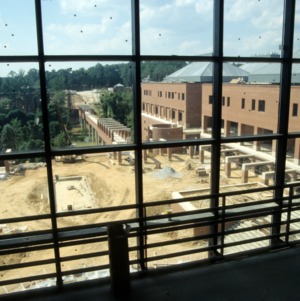 College of Textiles construction on Centennial Campus