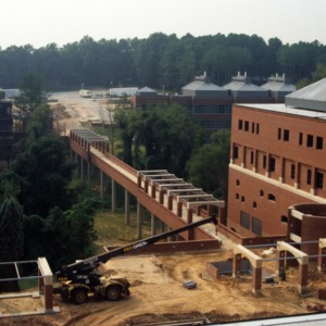 College of Textiles construction on Centennial Campus