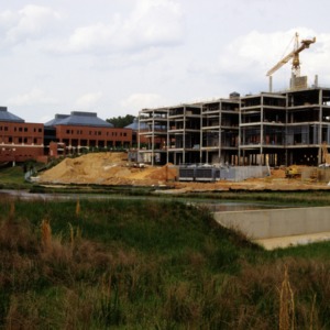 Engineering Graduate Research Center construction on Centennial Campus