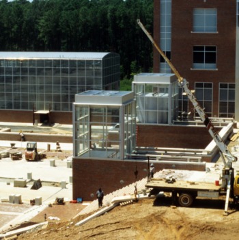 Engineering Graduate Research Center construction on Centennial Campus