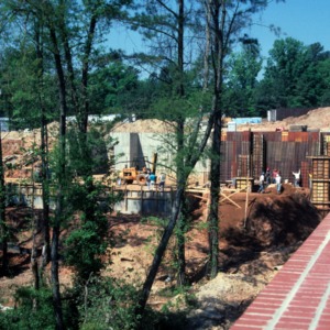 Research II Building construction on Centennial Campus