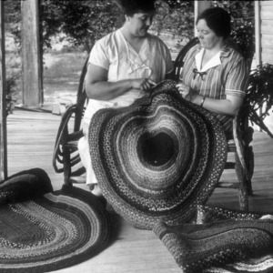 Inspecting a braided rug