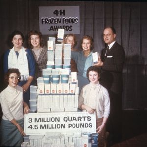 1959 4-H Congress frozen food awards