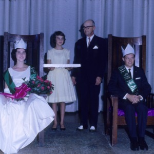 1964 4-H club week king and queen