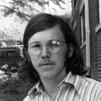 Portrait of Student body president Richard Gusler