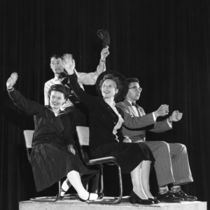 Students in a play