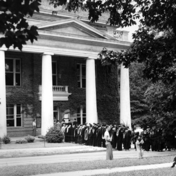 Summer school commencement, 1949