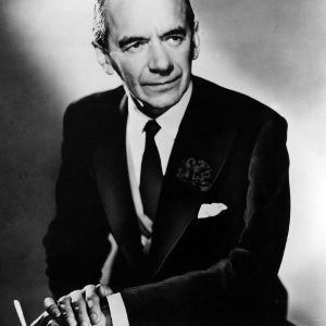 Famous conductor Sir Malcolm Sargent