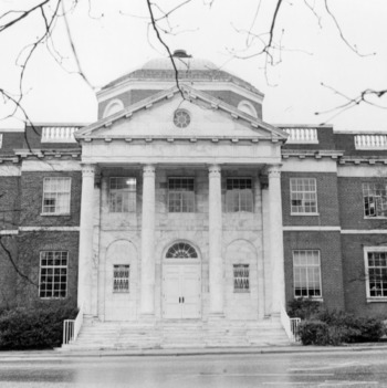 Front view of Brooks Hall