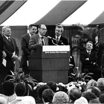 Platform Party. Dedication Ceremony