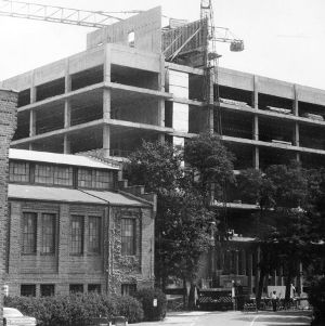 Poe Hall Under Construction