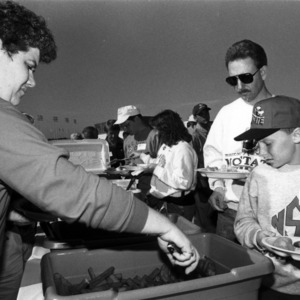 College of Engineering tailgate event, 1990s