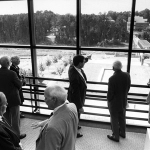 Chancellor's Circle Weekend, alumni event and tour of facility, 1990s