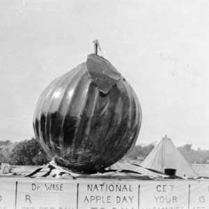 National Apple Day vehicle at Agricultural Fair